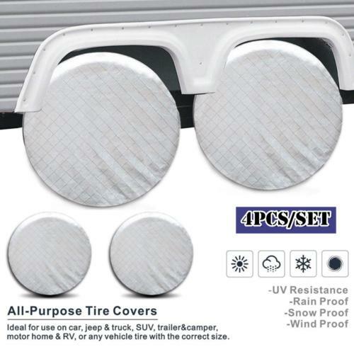 4Pcs Waterproof Wheel Tire Cover For 26