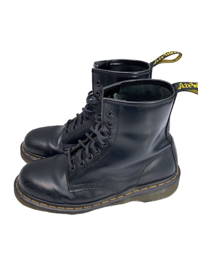Dr. Martens Lace-Up Boots/25.5Cm/Blk/Leather/1460 858