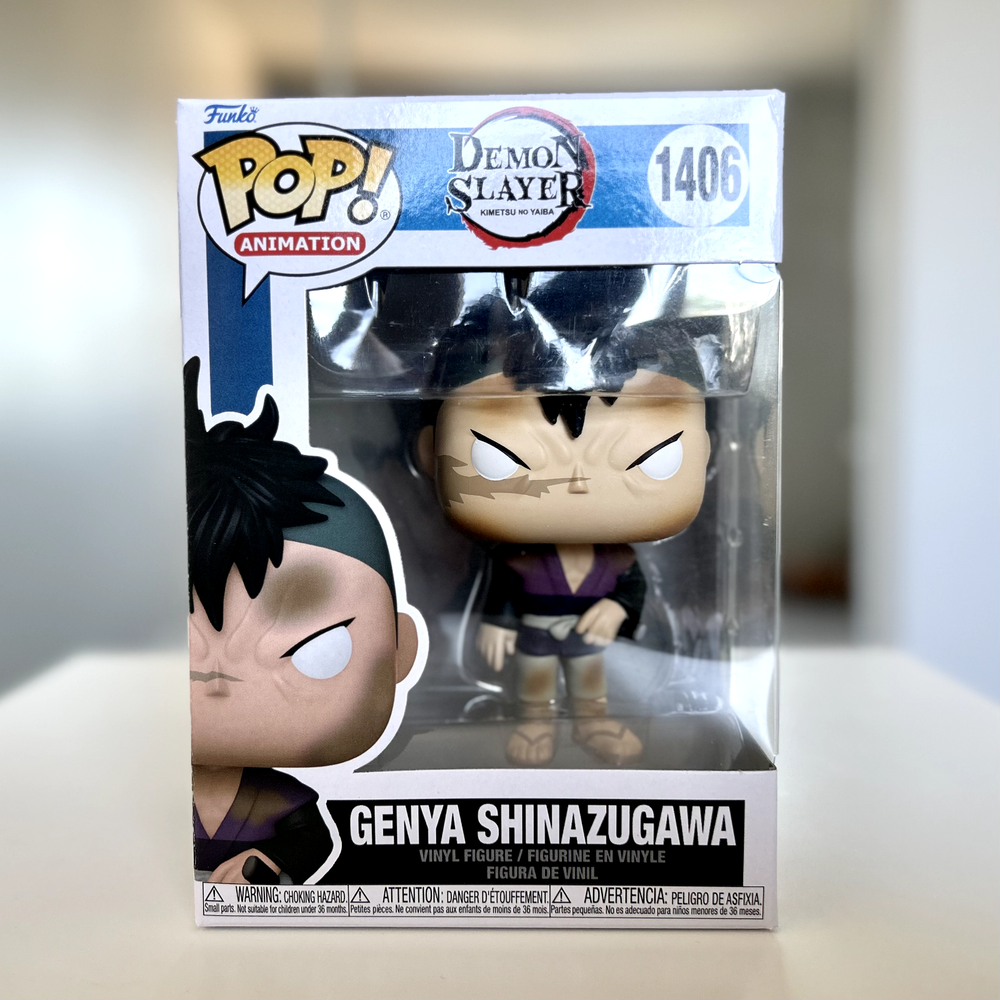 Funko Pop! Demon Slayer Genya Shinazugawa Kimetsu Yaiba Anime Pop 1406 NEW