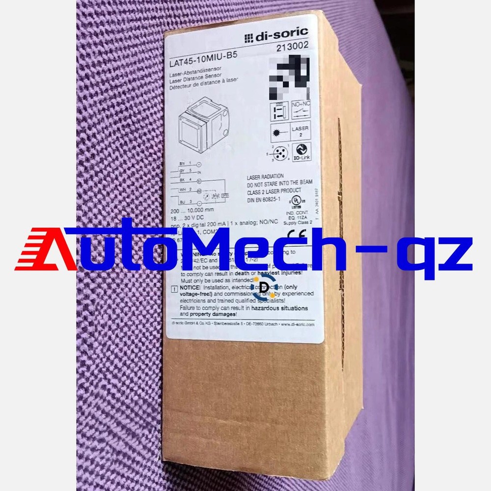 New LAT45-10MIU-B5 Optical distance sensor