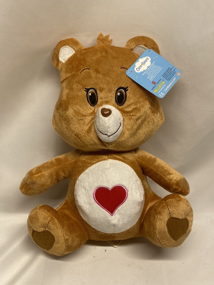 Care Bears Tenderheart Bear Plush 15” Red Heart Tummy Large Stuffed Toy 2016