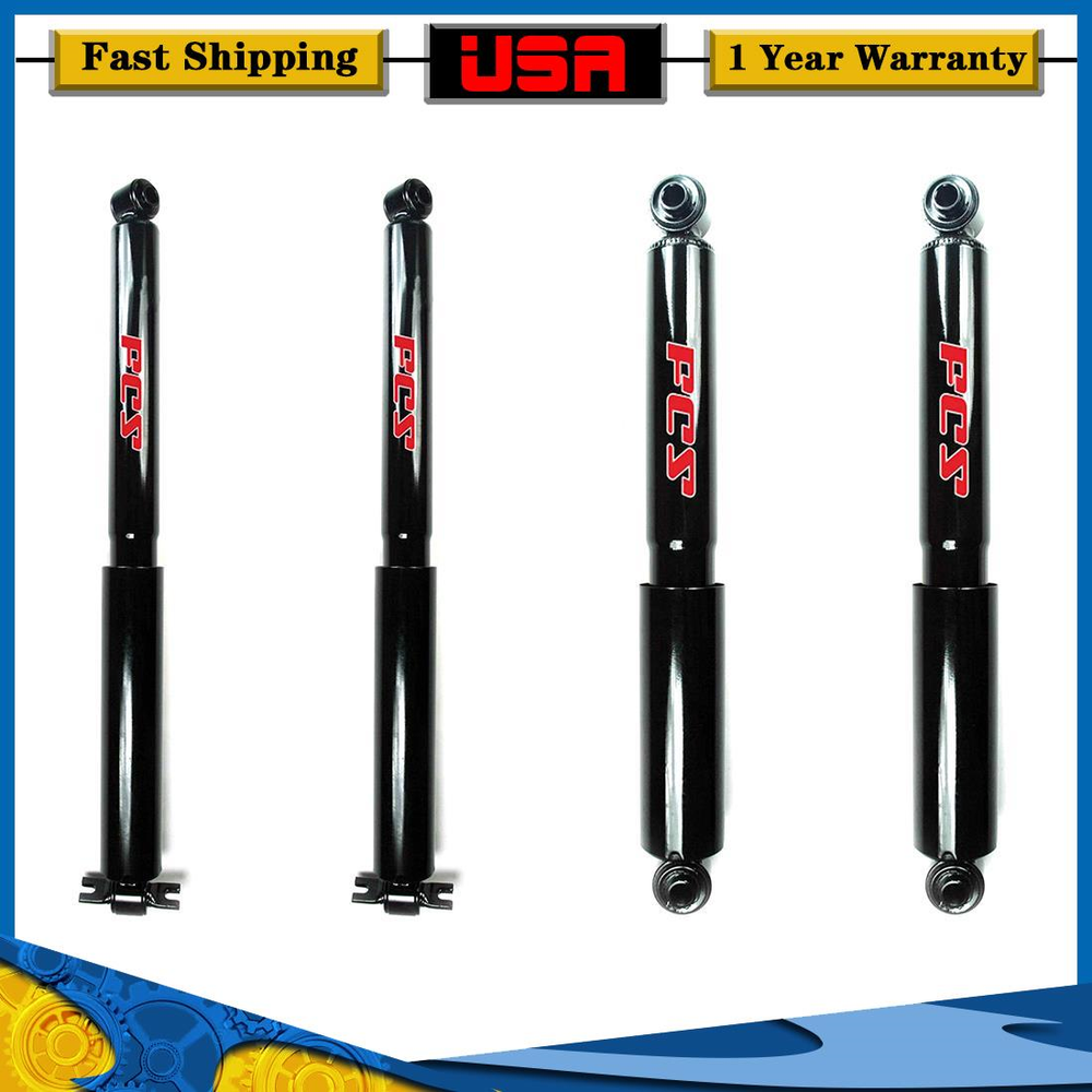 Front & Rear Shocks For Chevrolet S10 Blazer Sonoma Jimmy S15 4x4 4WD FCS