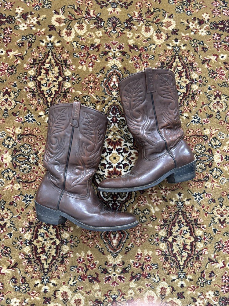 vintage red wing pecos boots 9.5c mens