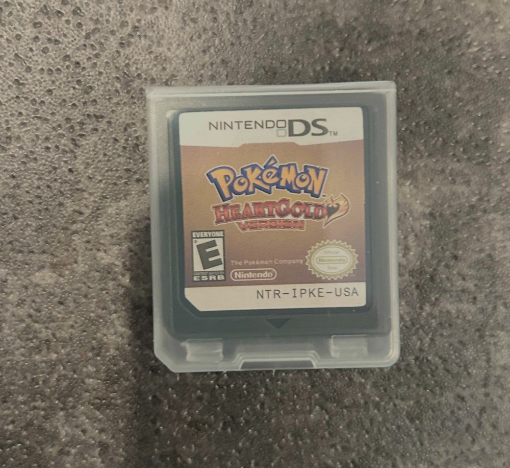 Pokemon HeartGold Nintendo DS Game Cartridge for DS 2DS 3DS DSi US Version 2010