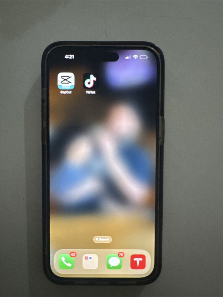 iPhone 15 Pro Max With Cap Cut And TikTok