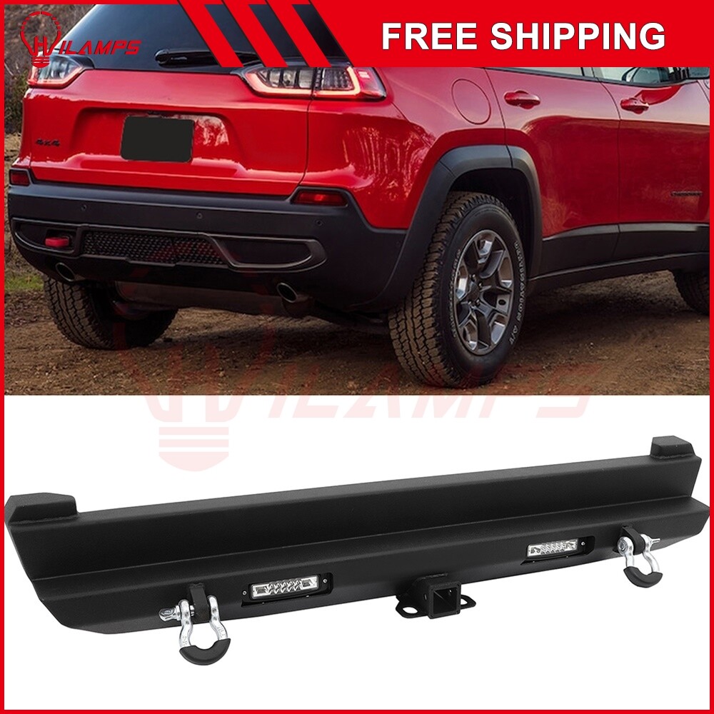 Jeep Cherokee 1984-2001 4.0L Steel Bumper Guard with Fog Lights  