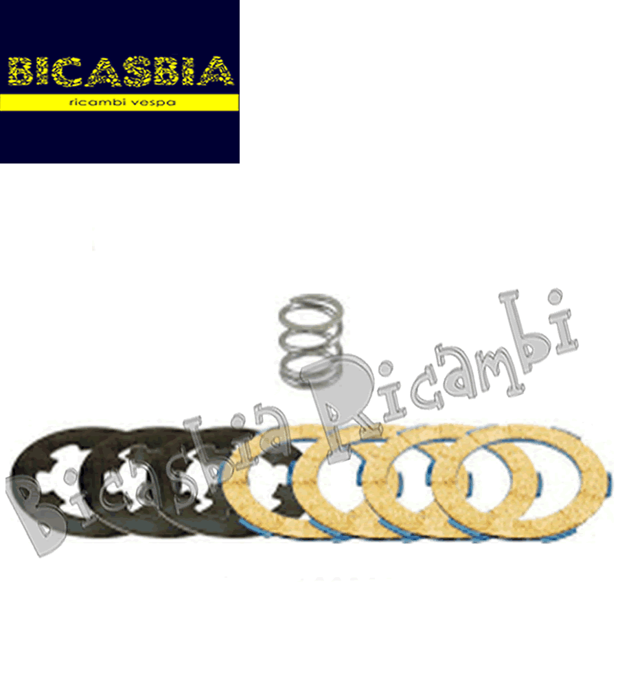 1314 Series Modified Clutch Discs for Vespa 125 ET3 with 4 Springs Special