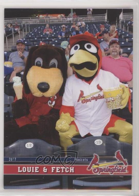 2017 Grandstand Springfield Cardinals Stadium Giveaway Louie & Fetch