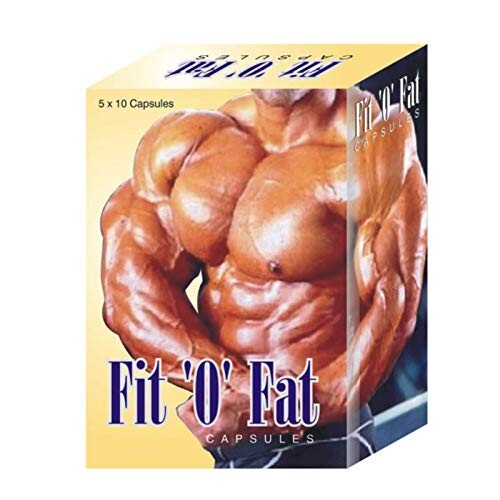 FIT O FAT 50 Capsule Ayurvedic Herbal Weight Gainer Pills Supplement Men/Women