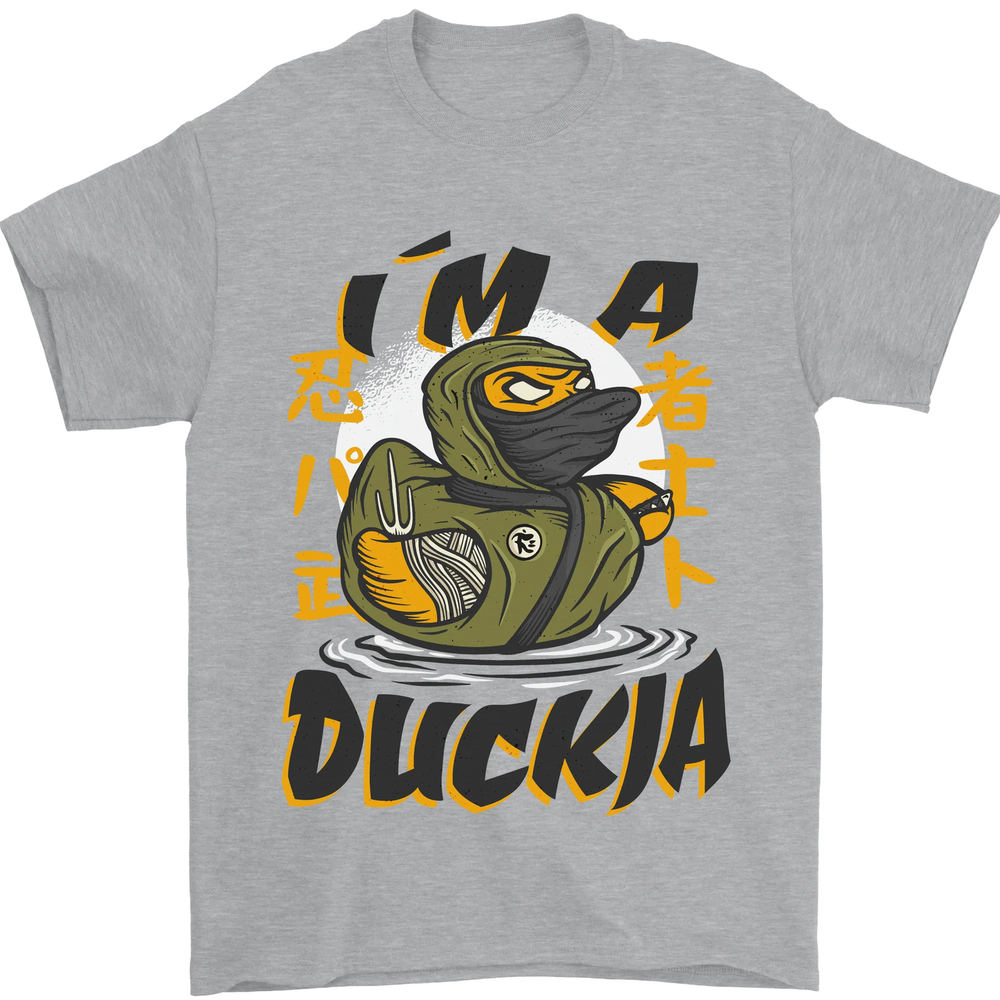Im a Duckja Funny Duck Ninja Mens T-Shirt 100% Cotton