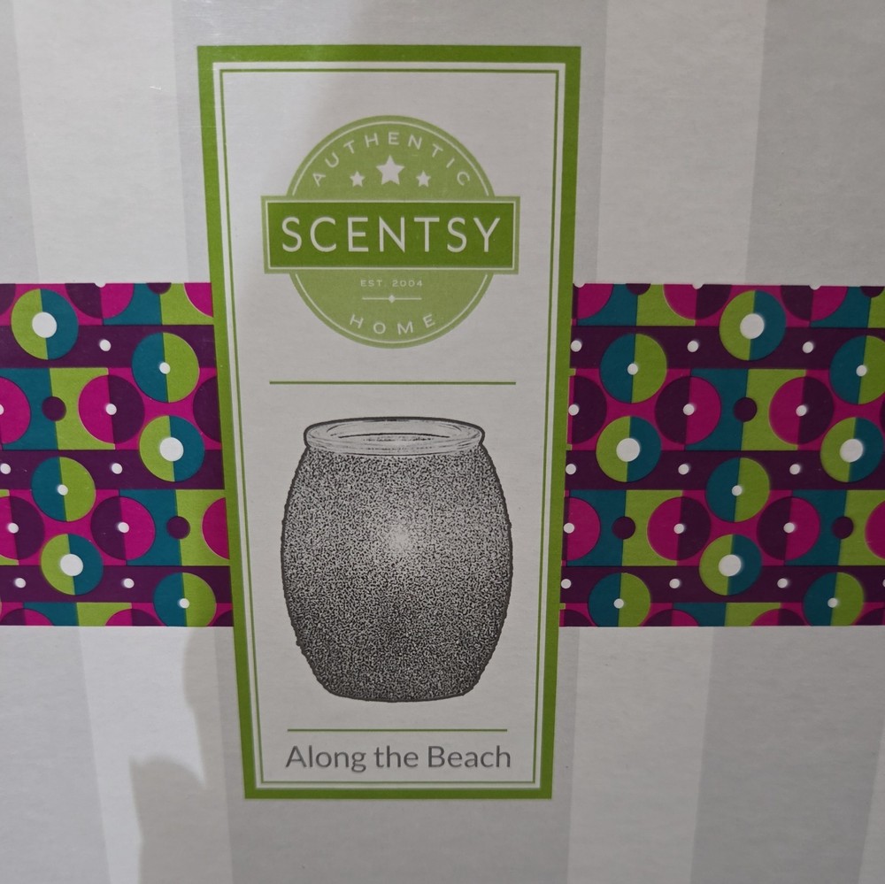 Scentsy Warmer ~ Along the Beach -  Wax Warmer ~ New In Box