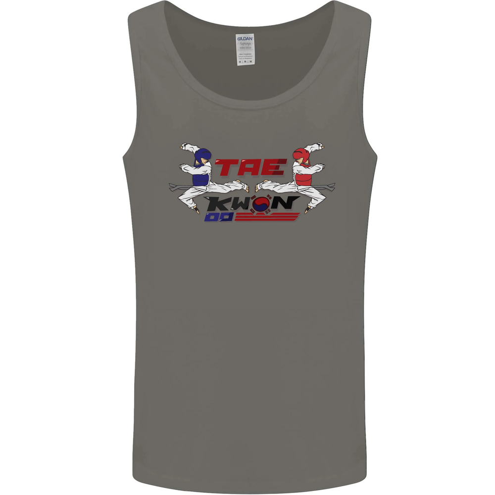 Taekwondo Fighter Mixed Martial Arts MMA Mens Vest Tank Top