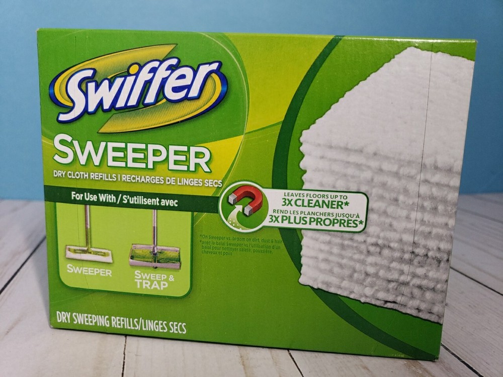 Swiffer Sweeper Dry Sweeping Pad Floor Mopping Cleaning 40 Refills New
