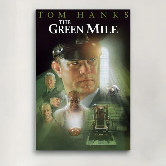 The Green Mile Movie Poster - Vintage Wall Art Print for Home Decor