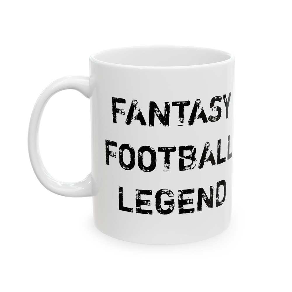 Fantasy Football Legend Coffee Mug – 11oz & 15oz Ceramic Options  