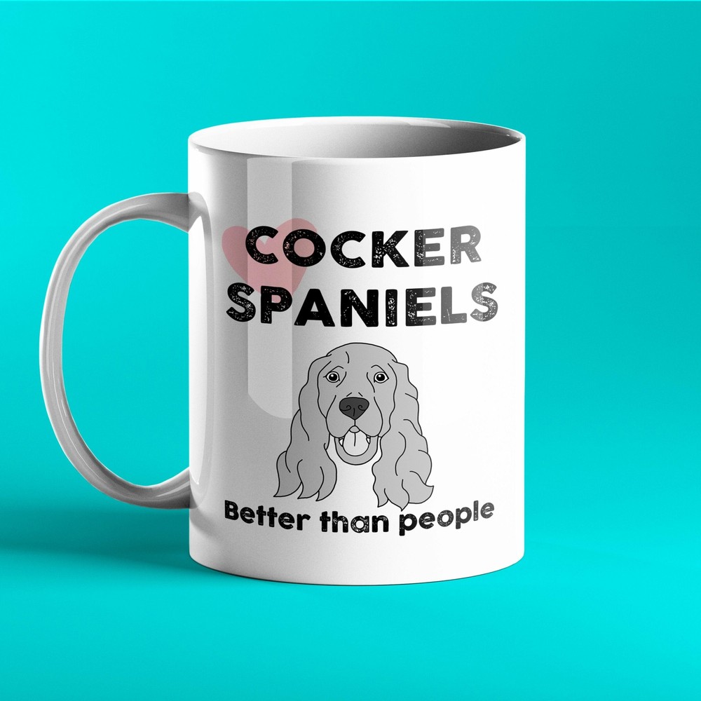 Personalised Cocker Spaniel Mug Cocker Spaniels Gift Cockerspaniel Mug Spaniel
