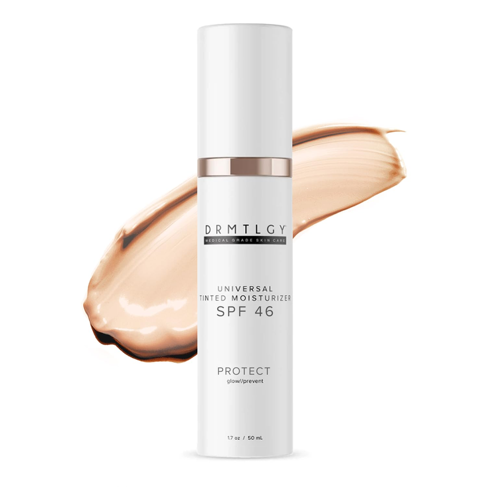 Anti-Aging Tinted Moisturizer SPF 46 – Sheer Face Sunscreen & Lightweight Makeup