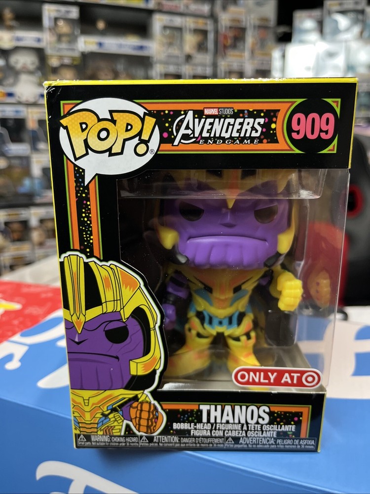 Funko Pop! Marvel: Avengers Endgame - Thanos #909 Black light (Target Exclusive)