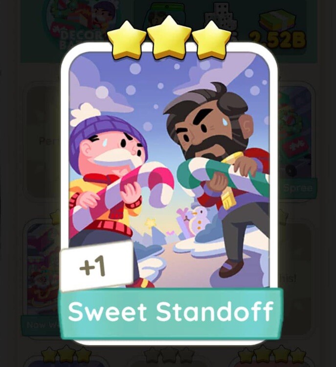 Sweet Standoff - Monopoly Go - Sticker - 3Star⭐️