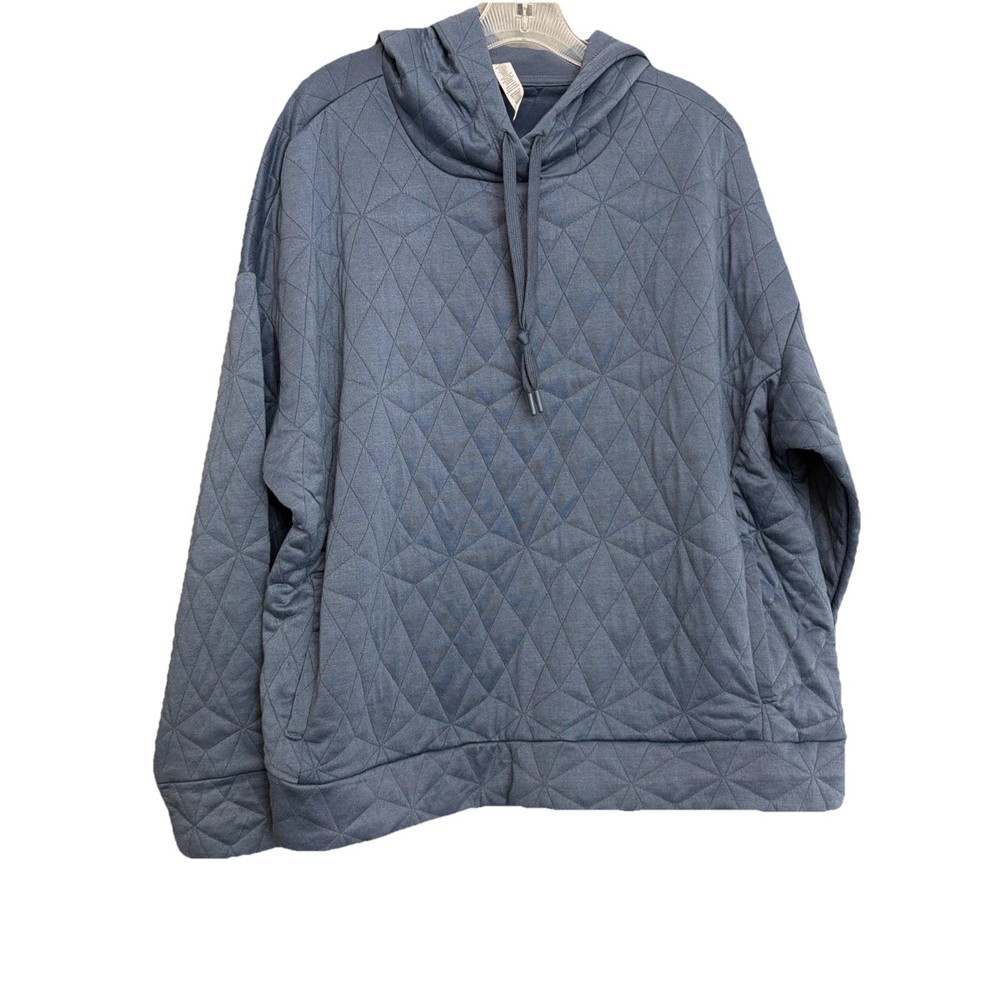 RBX Hoodie Women's Size XL  Long Sleeve Pullover  Pockets Athletic Quilted T16