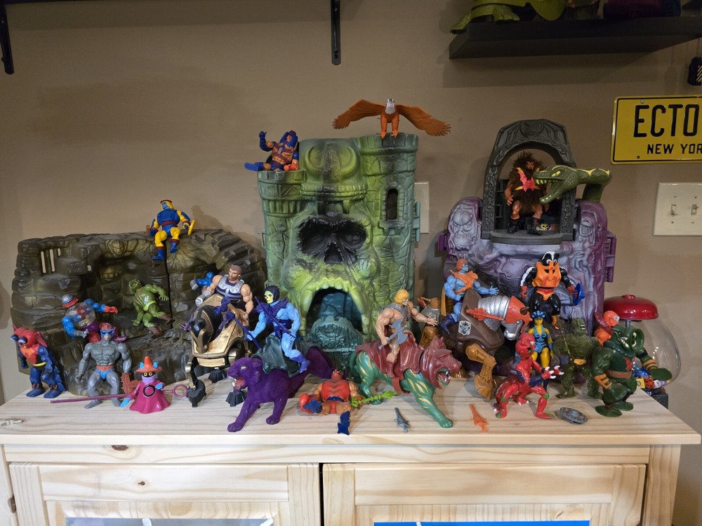 he man action figures vintage Lot / Massive Collection