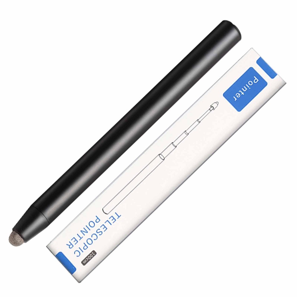 Universal Retractable Stylus Pen for All Touch Screens with Pointer Tip
