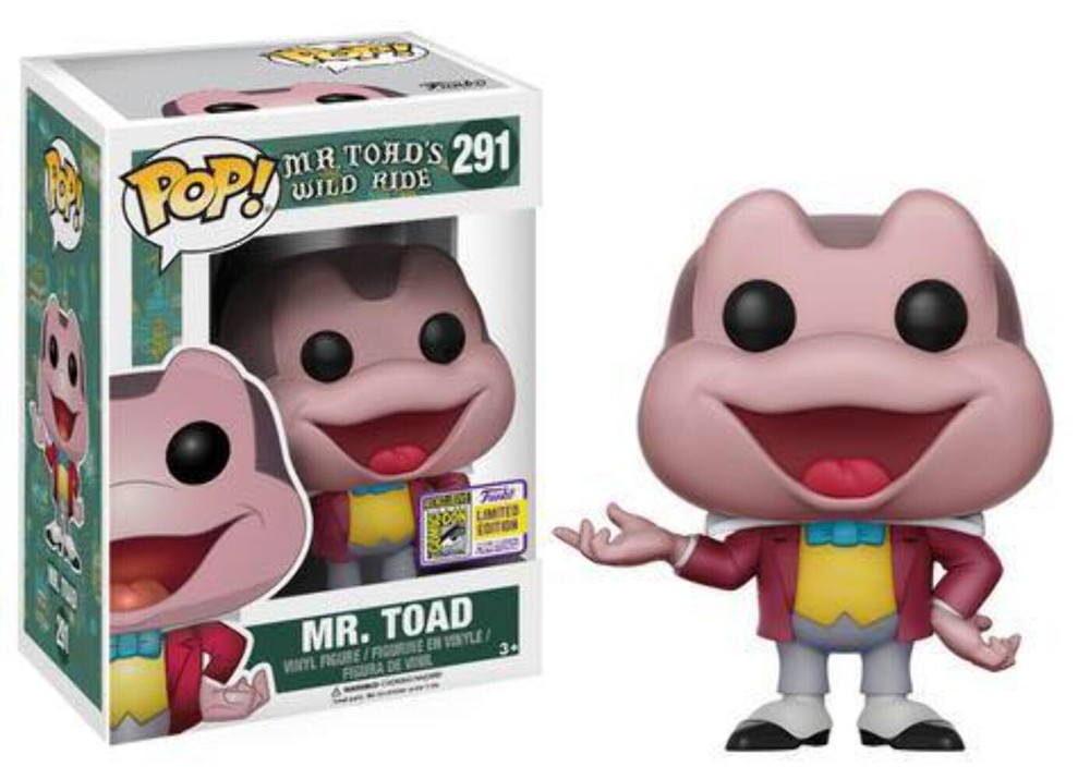 Funko POP! Mr. Toad's Wild Ride: Mr. Toad (2017 SDCC)(Damaged Box) #291