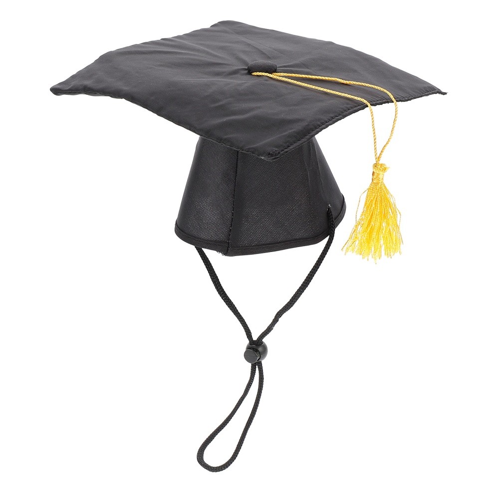 Dog Graduation Cap - Large Student Birthday Hat for Pets