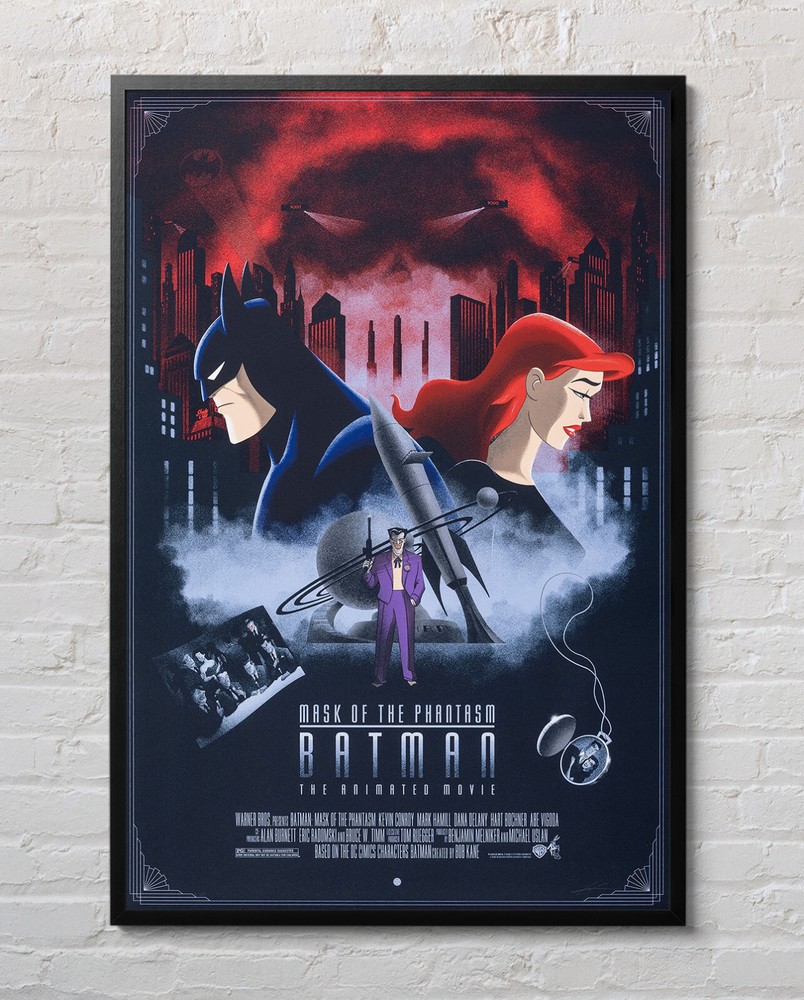 Movie Poster Batman Mask of the Phantasm 1993 24x36 inch Glossy M9300