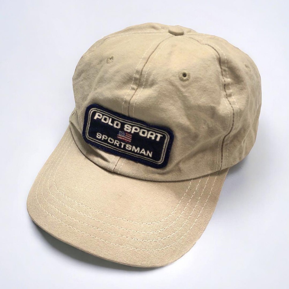90S Vintage Polo Sport Logo Cap Hat Limited Edition Iconic Design Timeless Fashi