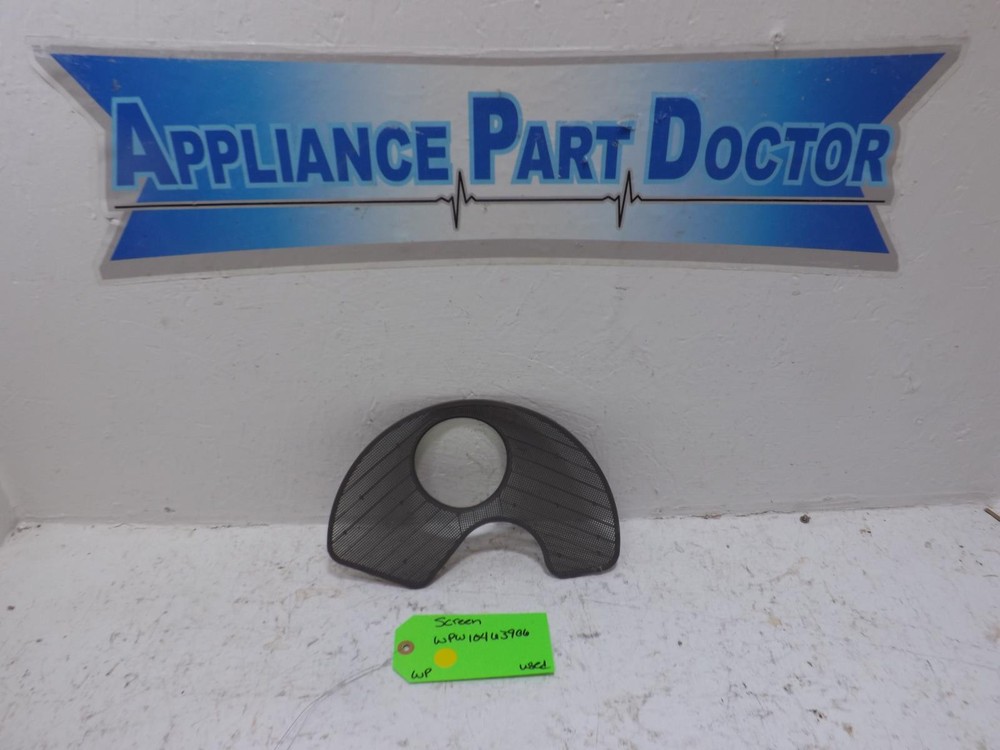 Whirlpool WPW10463906 Replacement Dishwasher Screen