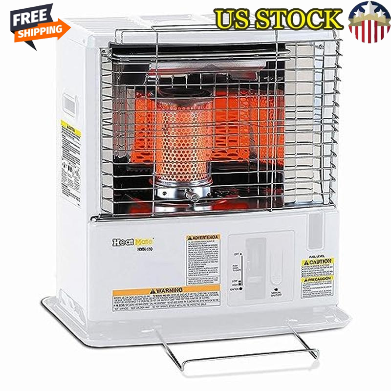 Portable Kerosene Space Heater Indoor Outdoor 10000 BTU Safety Features New