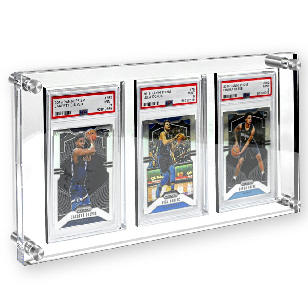 PSA Trading Card Display Acrylic Wall Frame for Graded Card Showcase