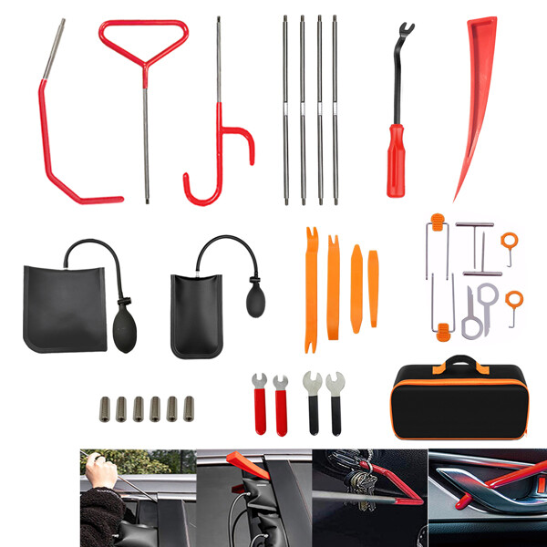 NEW Car Repair Tool Kit 34 PCS Professional Emergency Tool Kits with carry Bag