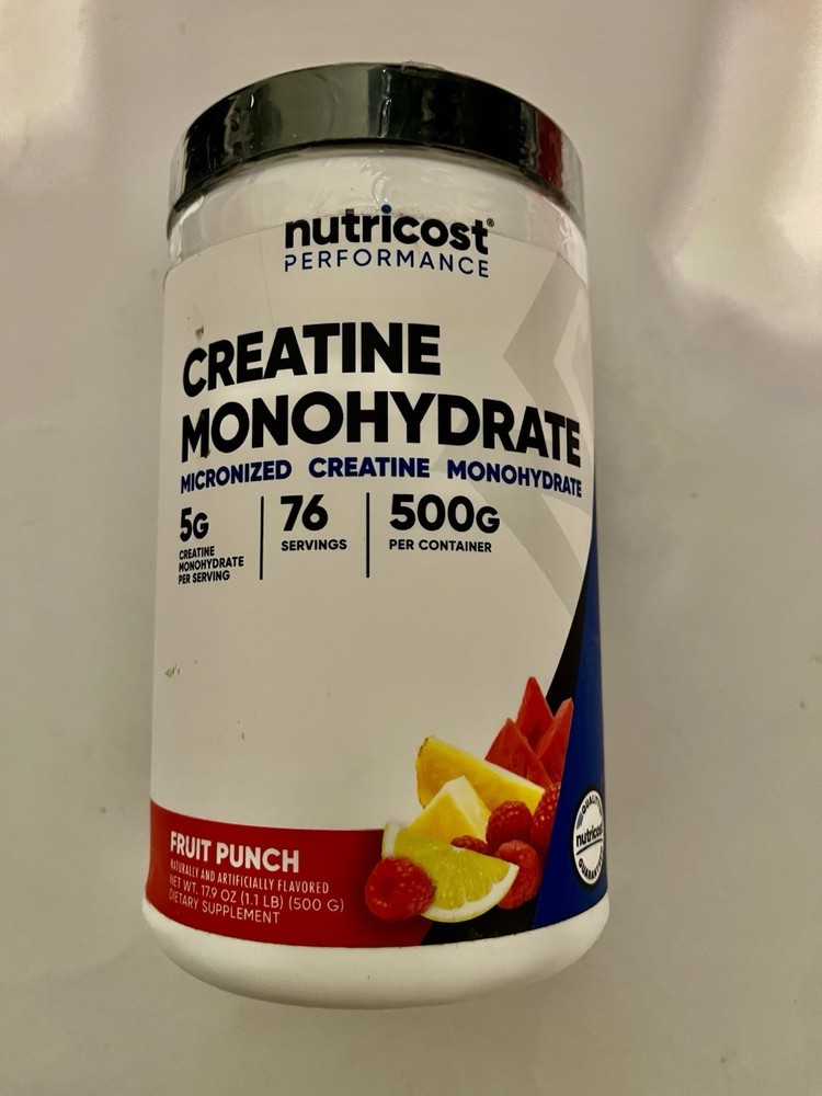 Nutricost Creatine Monohydrate Powder. (fruit Punch)