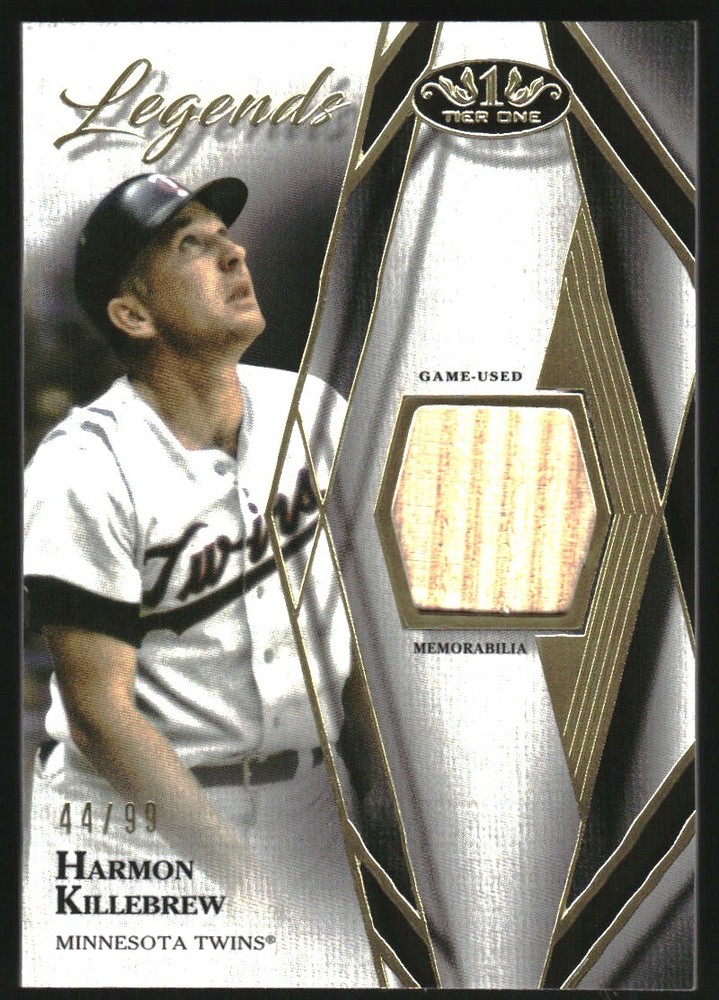 2022 Topps Tier One Harmon Killebrew Jersey Relic Card /99