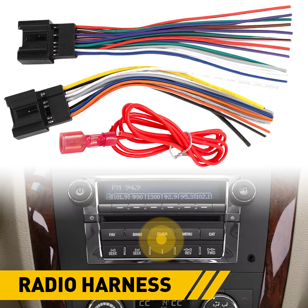 2007-14 Cadillac Chevy GMC Siera Radio Wiring Harness Adapter