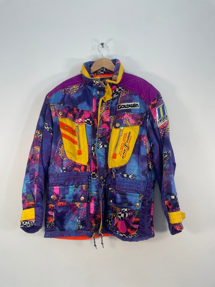 Vintage 1992 Sweden Alpine Goldwin Olympic Jacket For Thomas Fogdö (Size: 52)