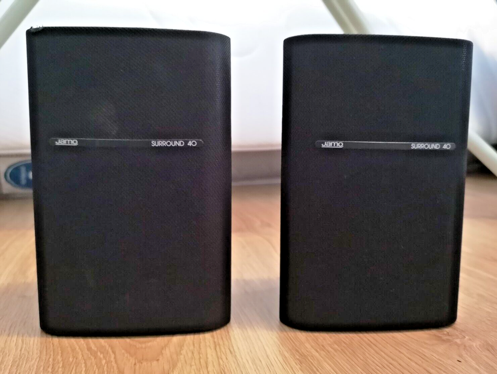 Jamo Compact Surround 40 Speakers - Wall Mounted or Desktop - 45W-55W