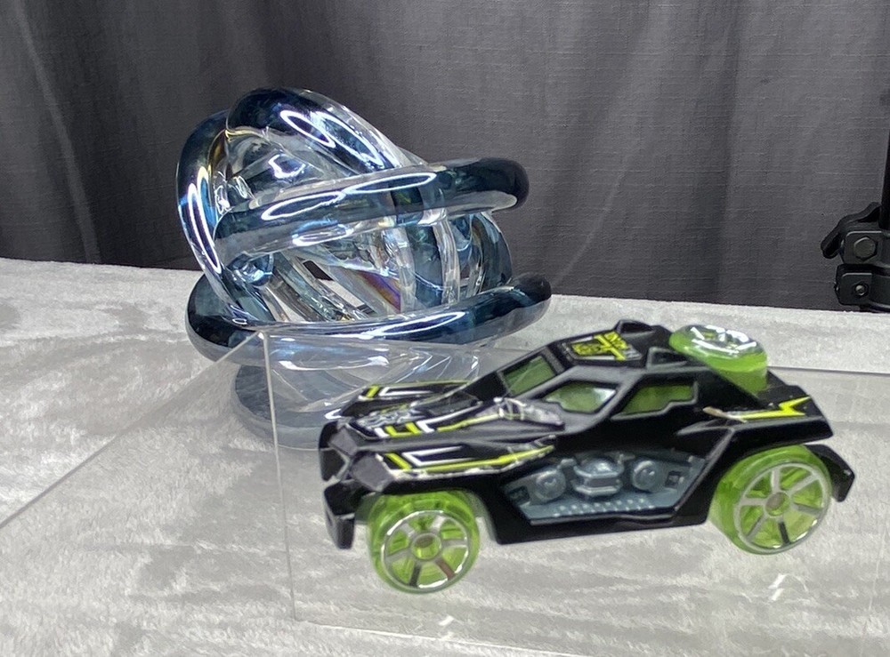 Hot Wheels Black Green Sport Miniature Car 2005 McDonalds