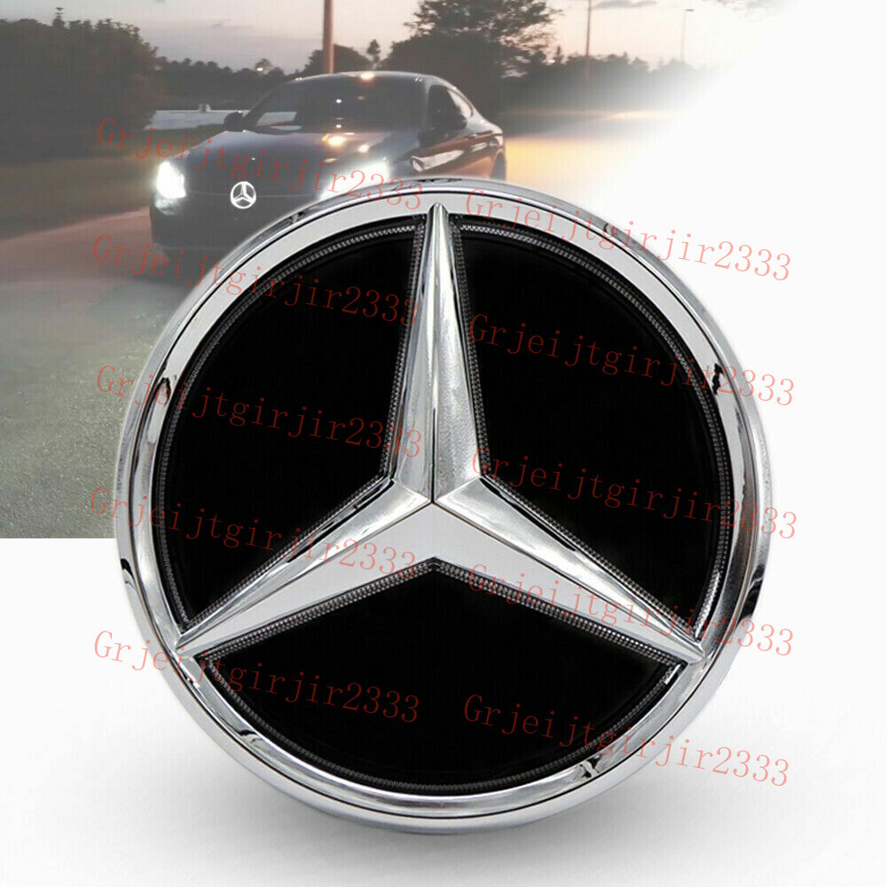 Car Led Front Grille Emblem Star Light For W177 W205 CLA CLS GLA GLB 2019+