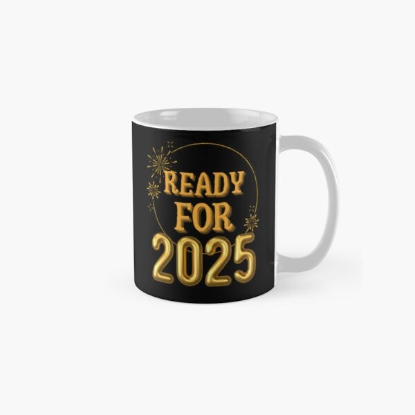 2025 Funny New Year Gift Tshirt & Classic Mug for Family-image