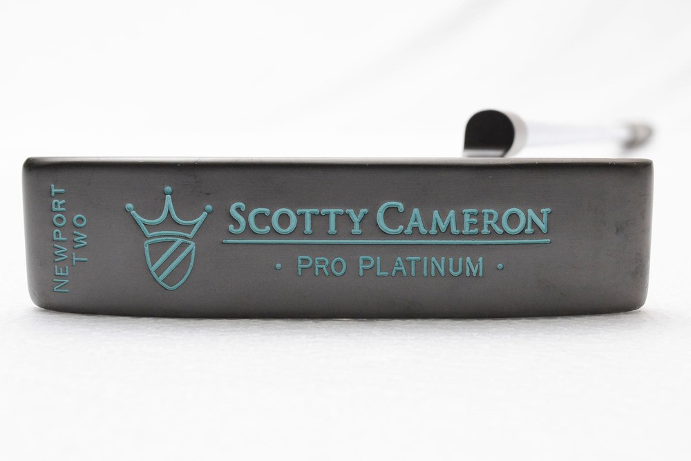 SCOTTY CAMERON PRO PLATINUM NEWPORT 2 Black Boron Custom 35 inches RH #S10