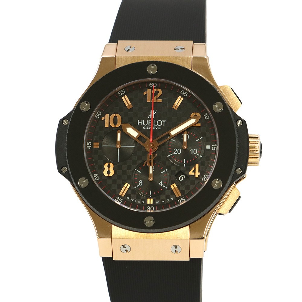 HUBLOT Big Bang 44mm K18PG/Ceramic/Rubber Black Dial 301.PB.131.RX