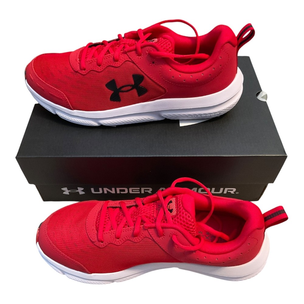 Under Armour Charged Assert 10 Running Shoes - Size 11 in Red Black