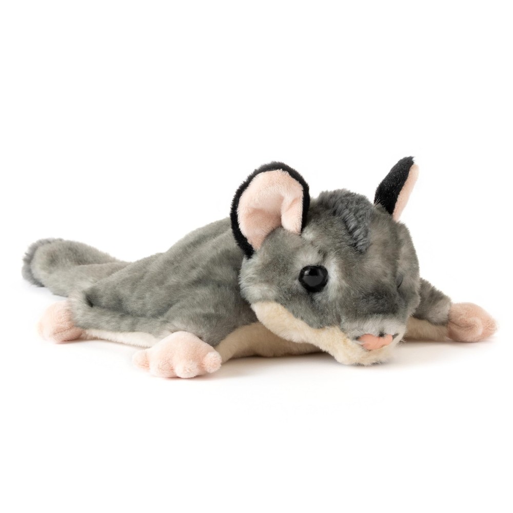 The Petting Zoo Sugar Glider Stuffed Animal Plushie, Gifts for 8 inch, Grey