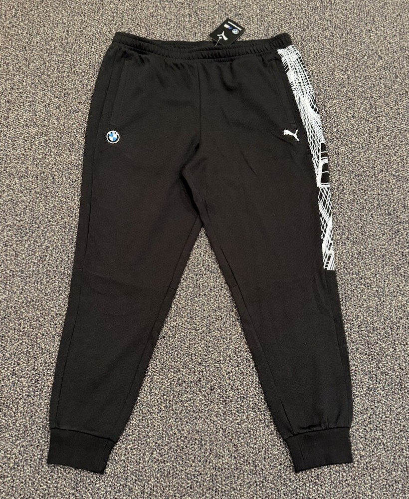 Брюки спортивные Puma x BMW MMS T7 - черные - размер XL