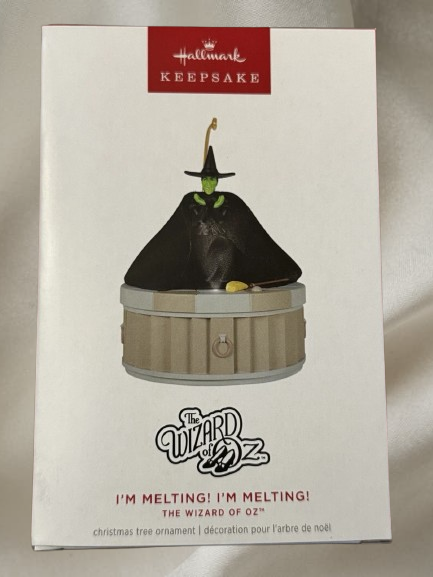 HALLMARK 2025 SOLD OUT! I'M MELTING! I'M MELTING! THE WIZARD OF OZ ORNAMENT