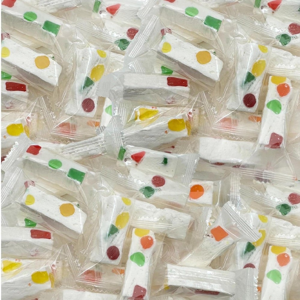 2 LB Jellybean JUBE NOUGATS Wrapped Candy | jujubes candy | CHRISTMAS SALE!-image