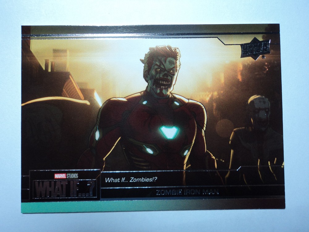 2023 Upper Deck Marvel What If Base Card #37 Zombie Iron Man